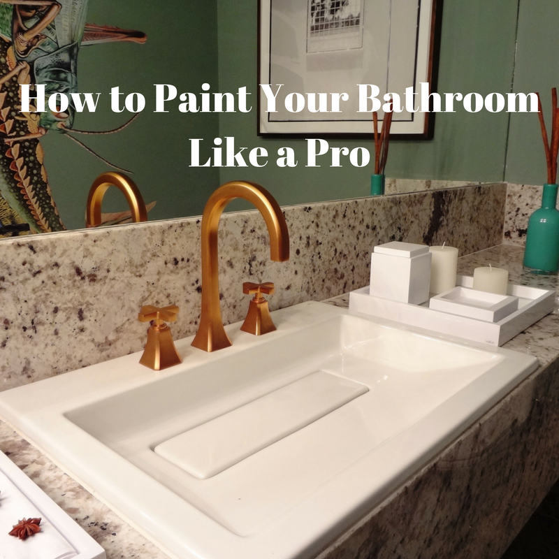 Paint your bathroom like a pro