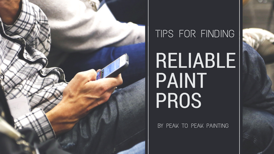 reliable paint pros