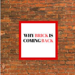 Why Brick is coming back - Peak to Peak Painting Durango Colorado